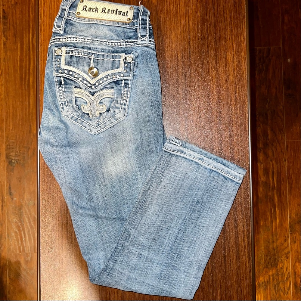 Women’s Rock Revival Fay Capris size 24
